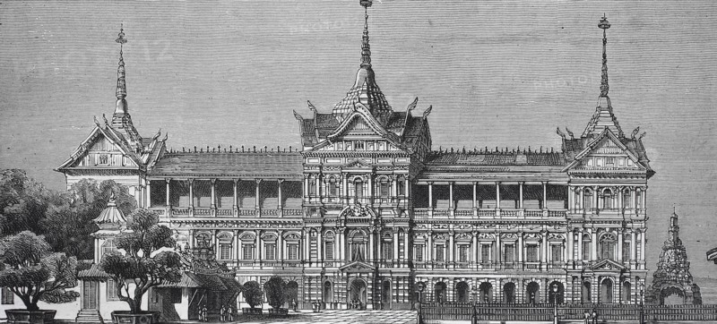 The Royal Palace At Bangkok