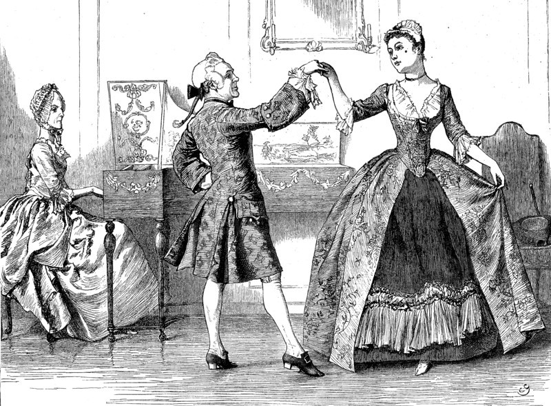 Dancing Lesson For The Lady