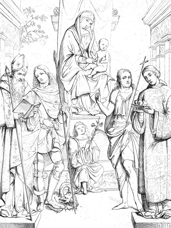Madonna With Saints