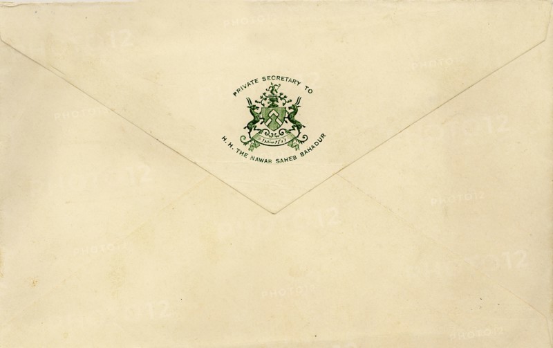 Royal Envelop with Coat of Arms