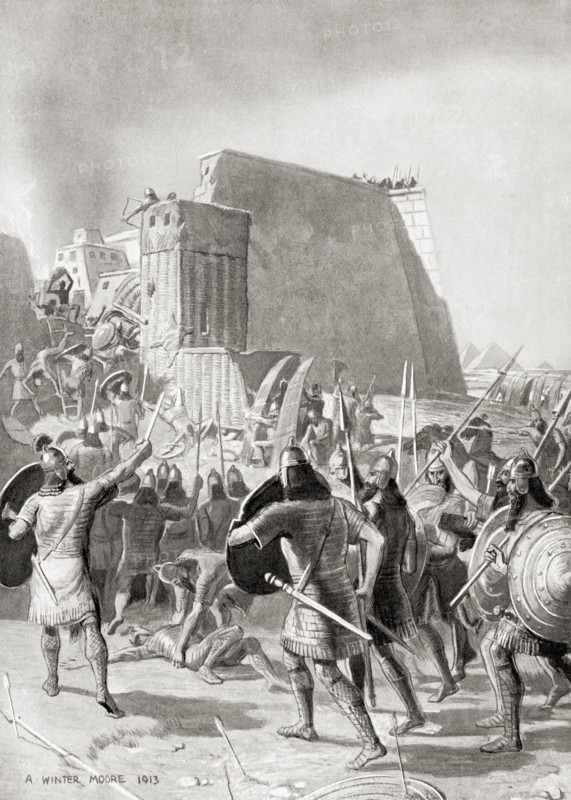 The capture of Memphis