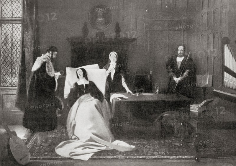 The death of Catherine of Aragon