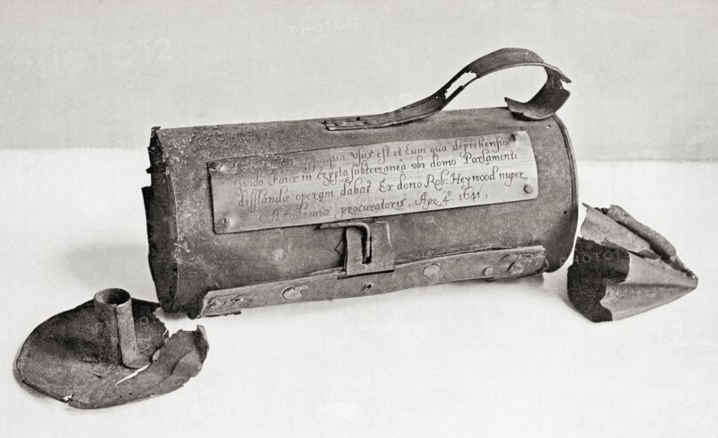 A lantern used by Guy Fawkes in the Gunpowder Plot of 1605