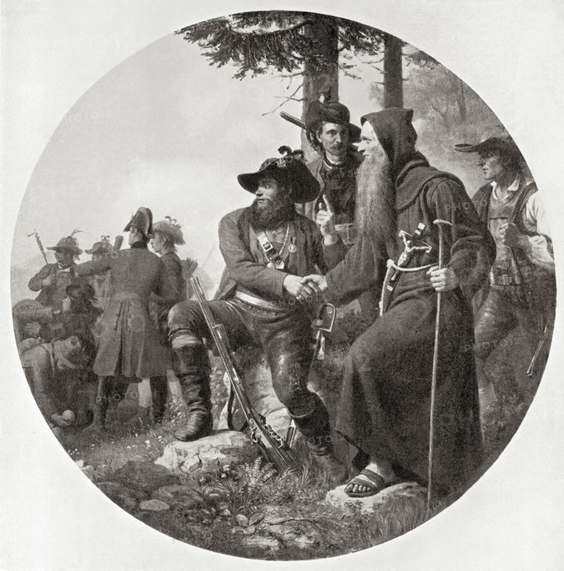 Andreas Hofer at the The Bergisel