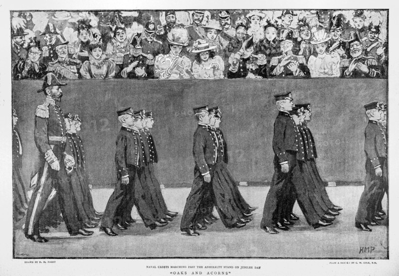 The Graphic Newspaper/Naval review 1897