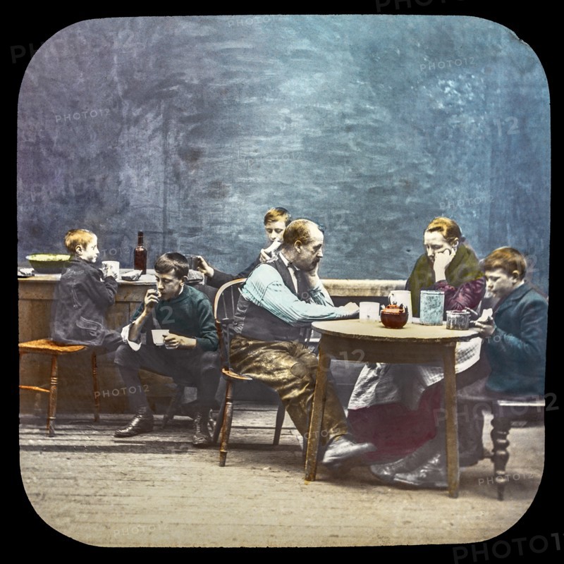 Magic lantern slide circa 1900