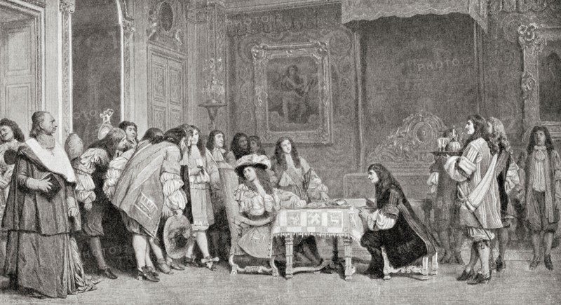 Louis XIV and Moliere