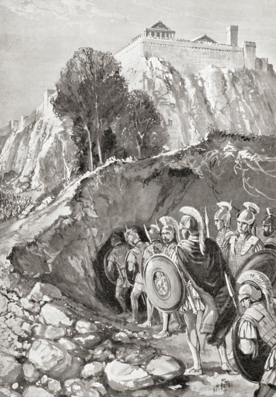 The taking of the Etruscan city of Veii or Veius
