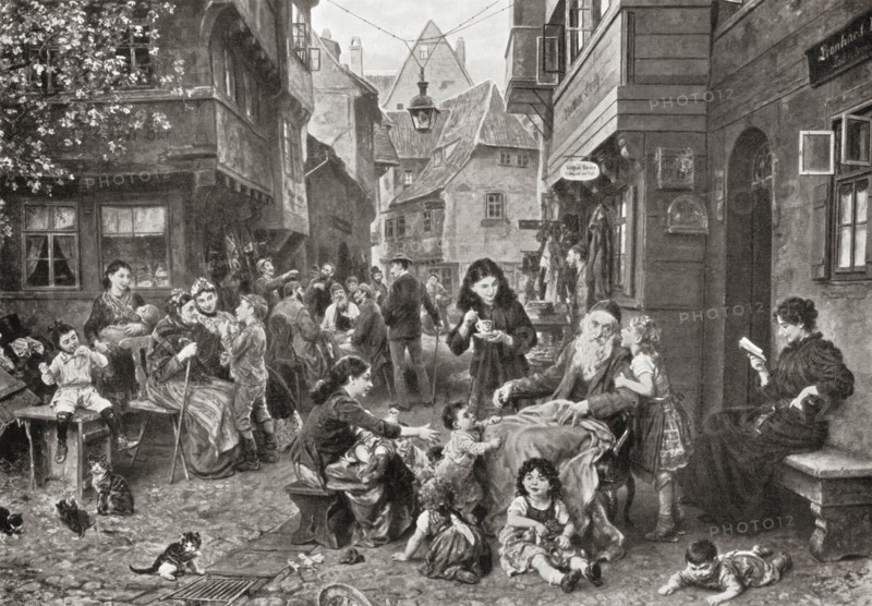 The Venetion Ghetto in the early 16th century