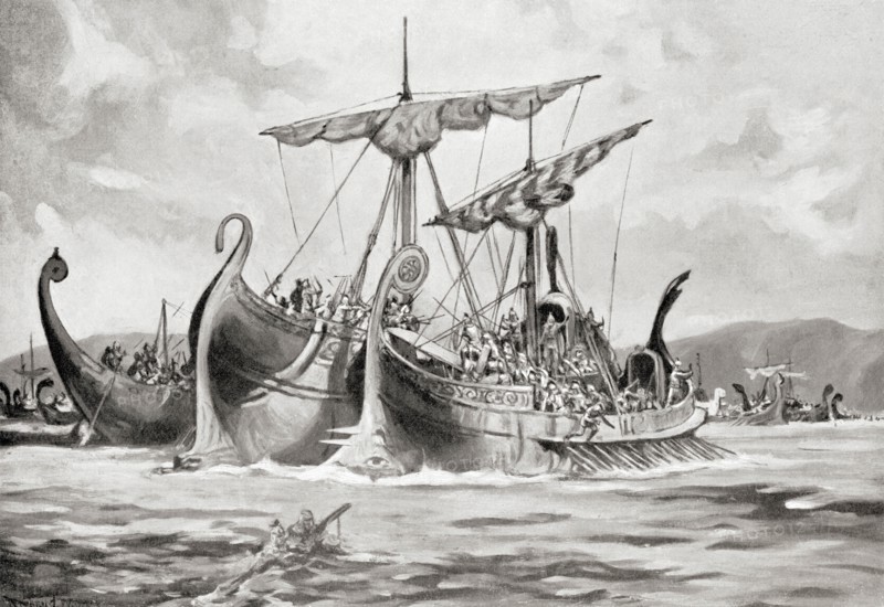 The Roman victory at The Battle of Mylae