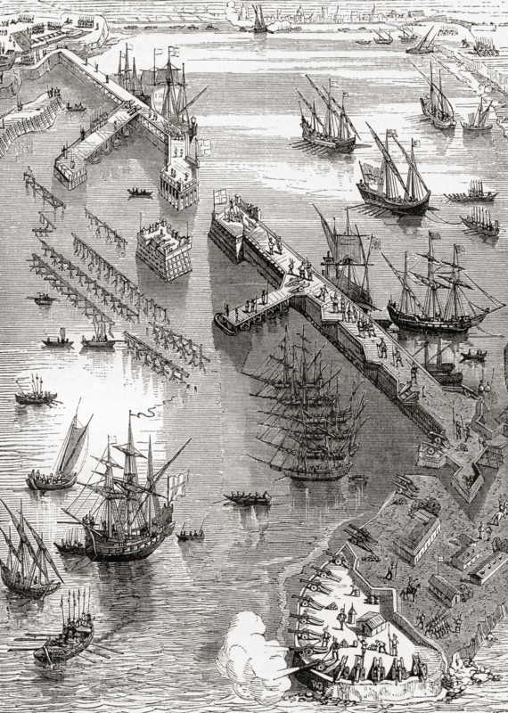 The Siege of La Rochelle