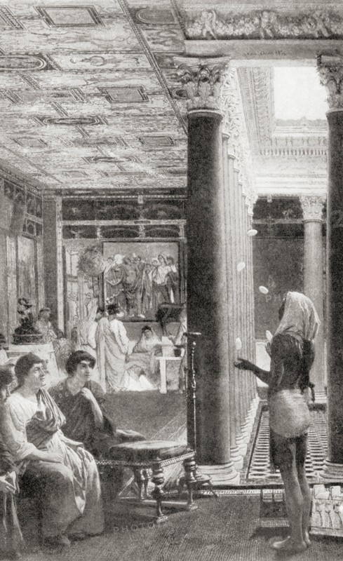 A juggler in ancient Egypt