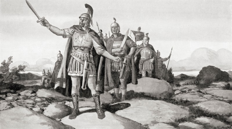 Probus enters Gaul in 278 AD
