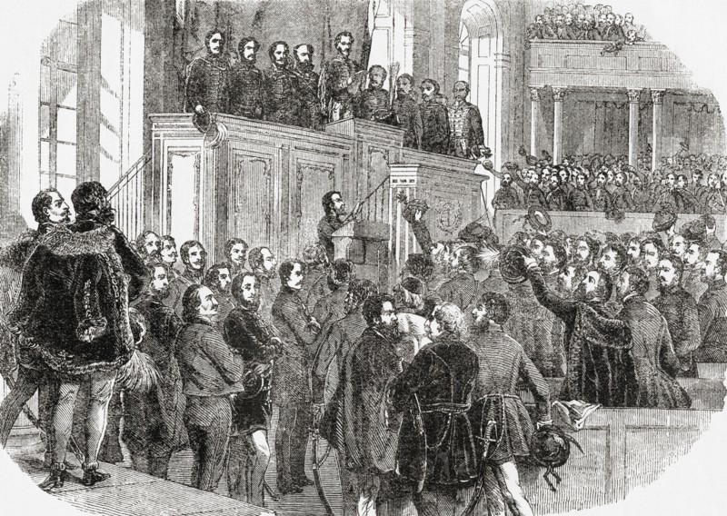 The Diet of Hungary during the Hungarian Revolution of 1848