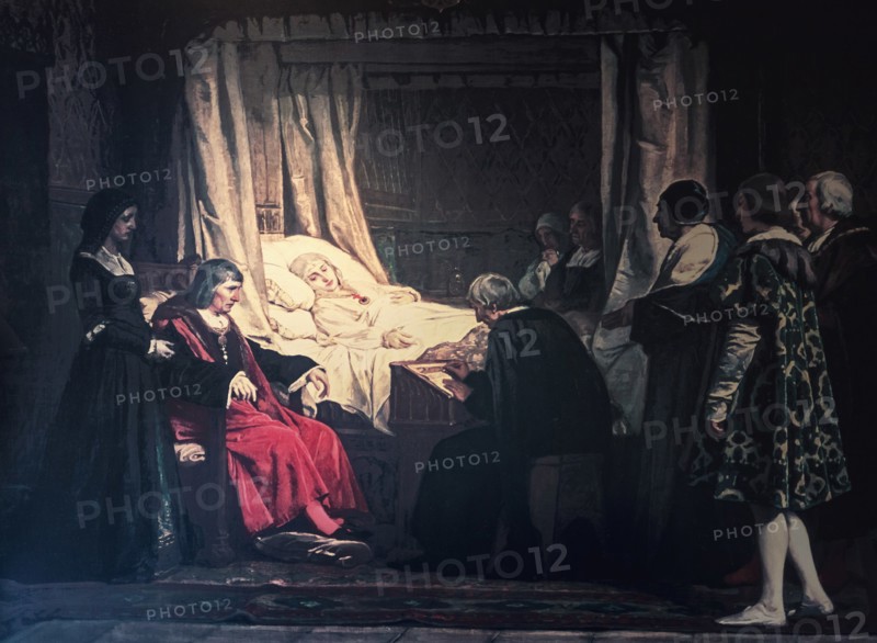 Queen Isabella the Catholic Dictating her Will