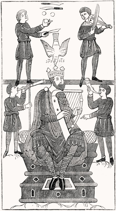 The harp accompanied by other instruments