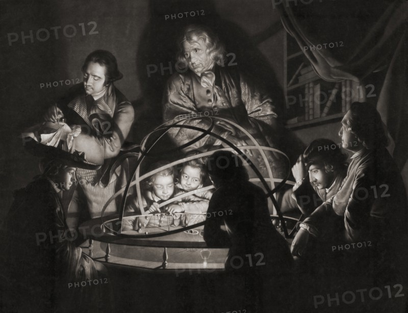 A Philosopher Lecturing on the Orrery
