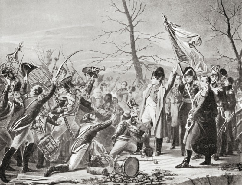 Napoleon's return to France after his escape from Elba