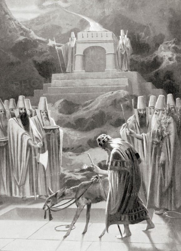 The beginnings of fire-worship