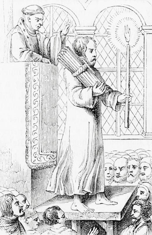 James Bainham doing penance