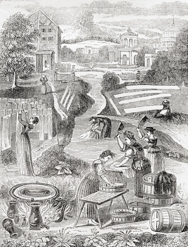 Public washing grounds