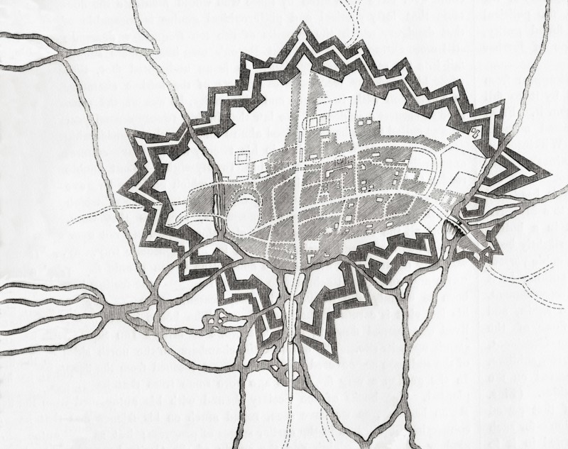 Plan of Oxford