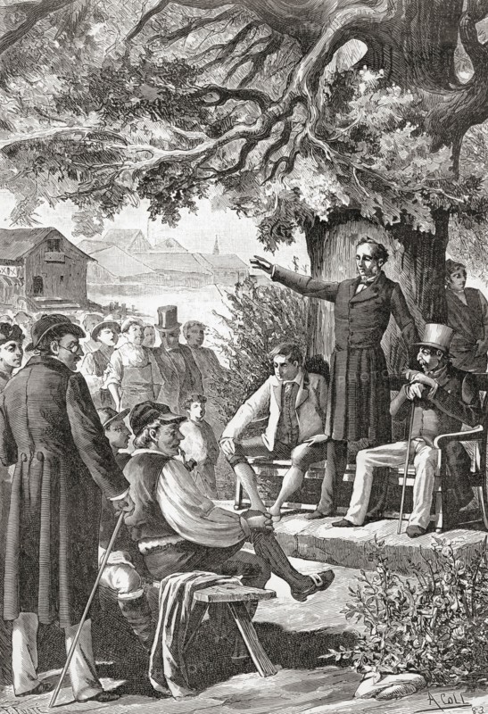 An early meeting of the Swiss Assembly aka Federal Assembly