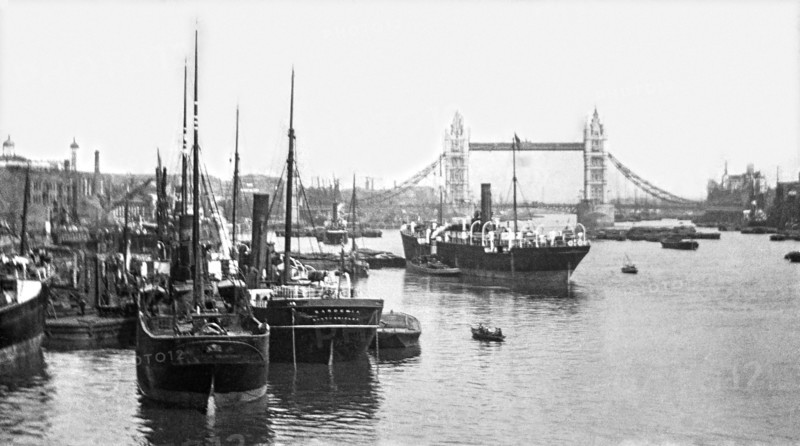 Magic lantern slide circa 1900