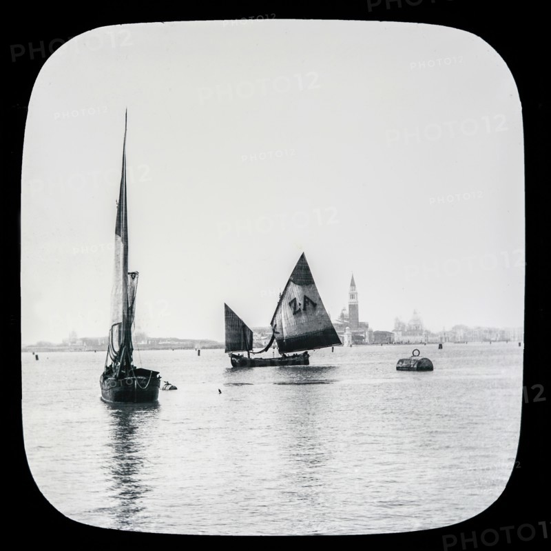 Magic lantern slide circa 1900