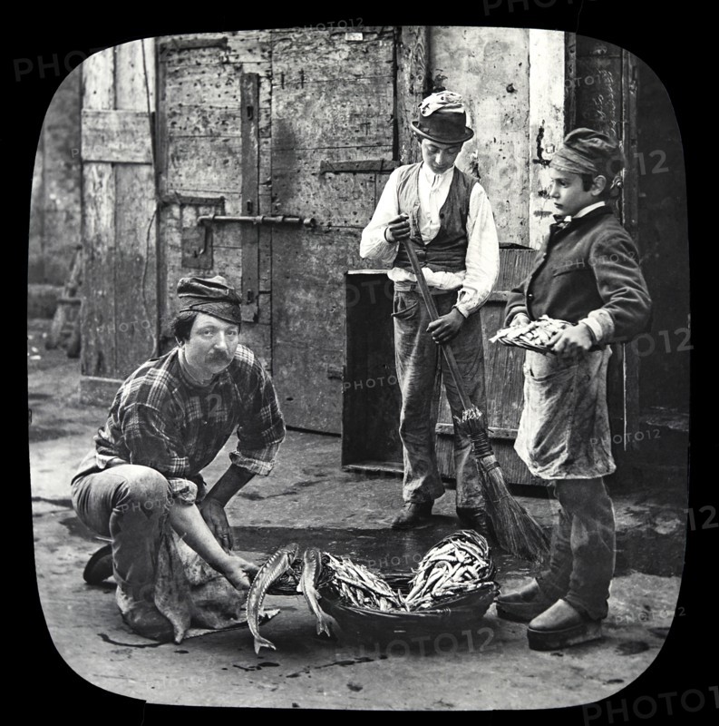 Magic lantern slide circa 1900