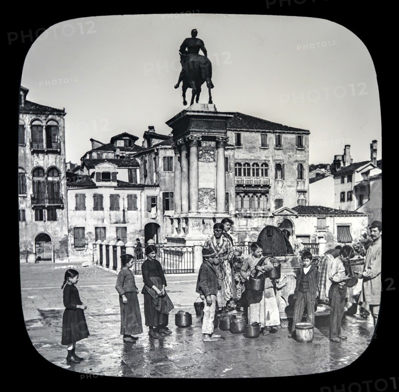 Magic lantern slide circa 1900