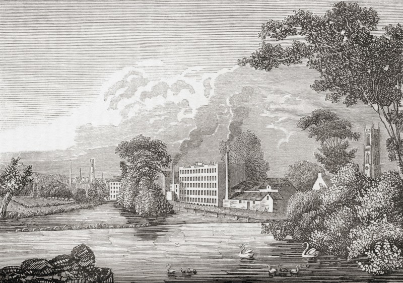 Thomas Lombe's silk mill
