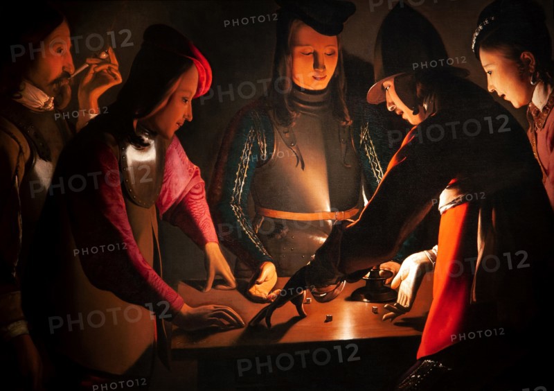 The dice players