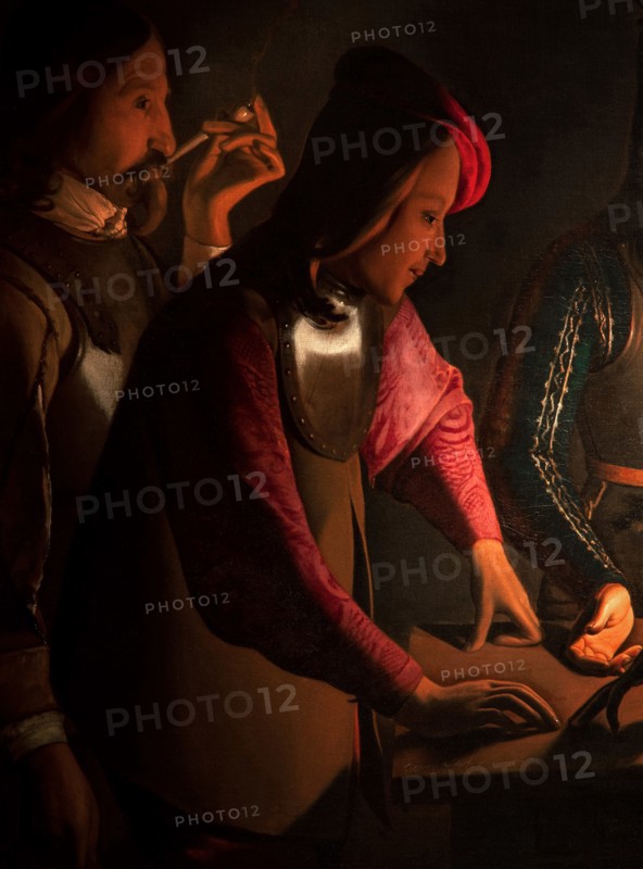 The dice players