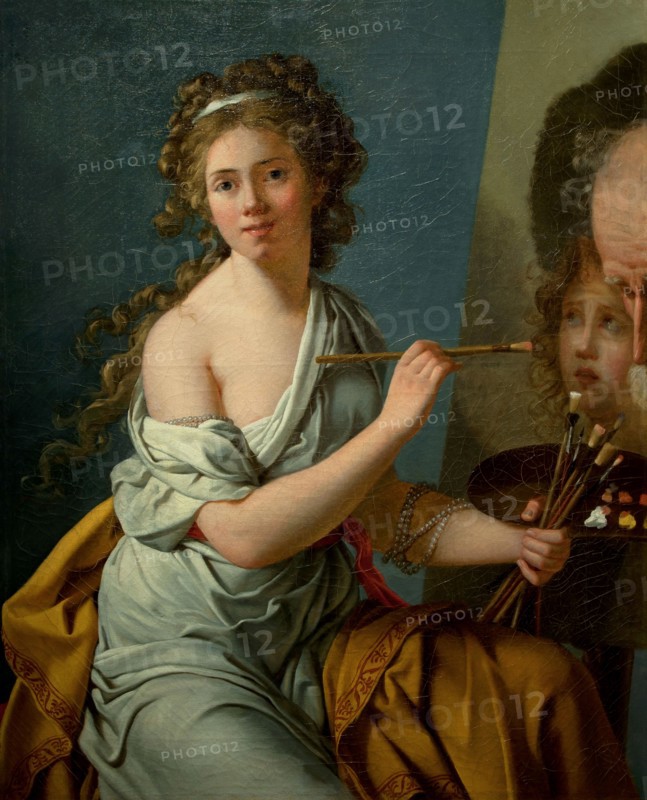Autoportrait de Marie-Guillemine Le Roux de la Ville