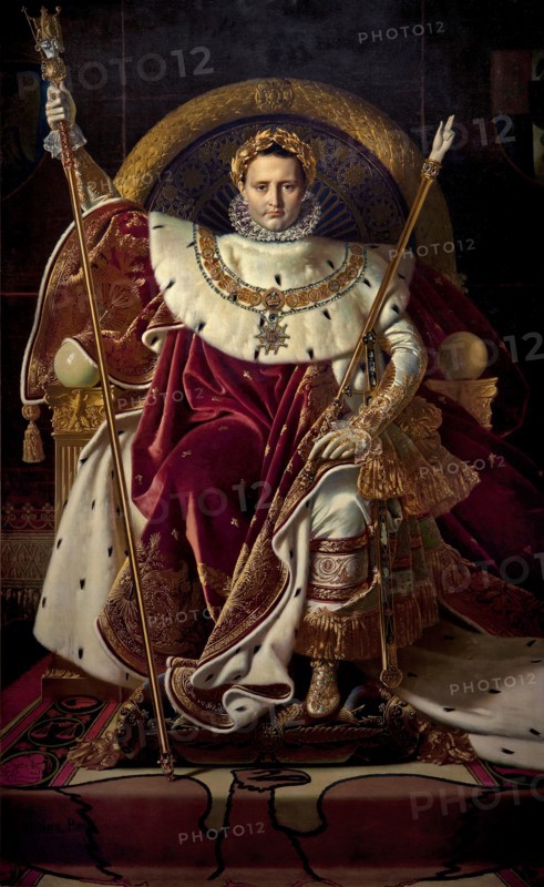 Napoléon en costume de sacre