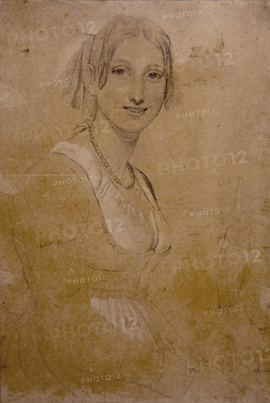 Italienne au fuseau