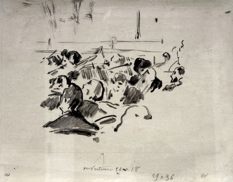 The orchestra musicians