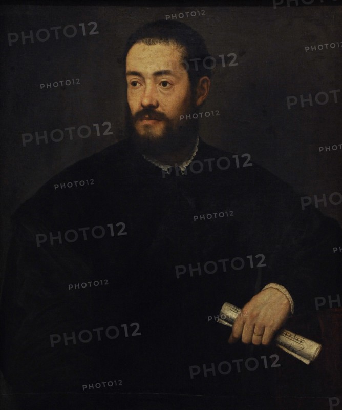 Attributed to Antonio Badile, Portrait of a Musician