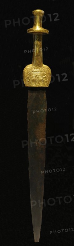 Sword of Guadalajara, Gold handle and copper blade