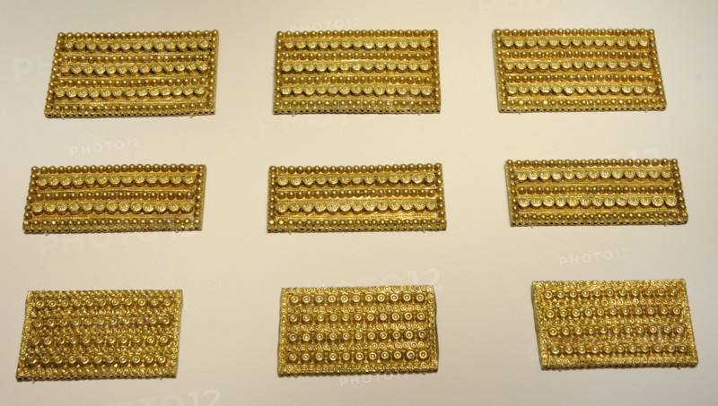 Treasure of El Carambolo, Golden plates