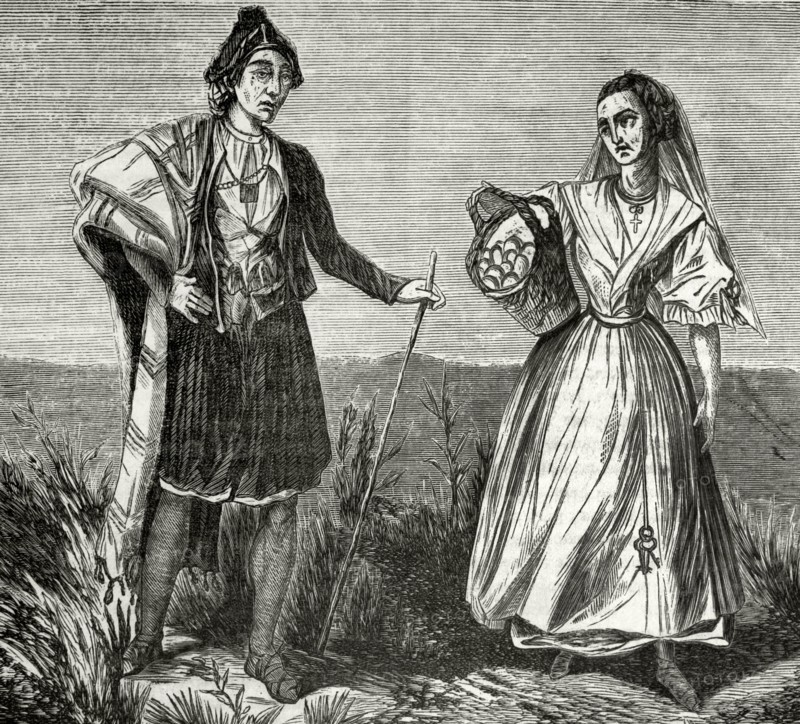 Spain, Murcian peasants