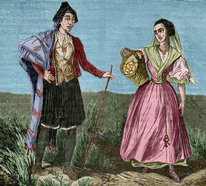 Spain, Murcian peasants