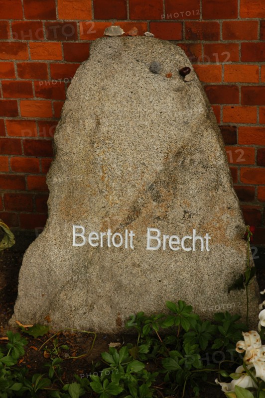 Berthold Brecht, German playwright and poet