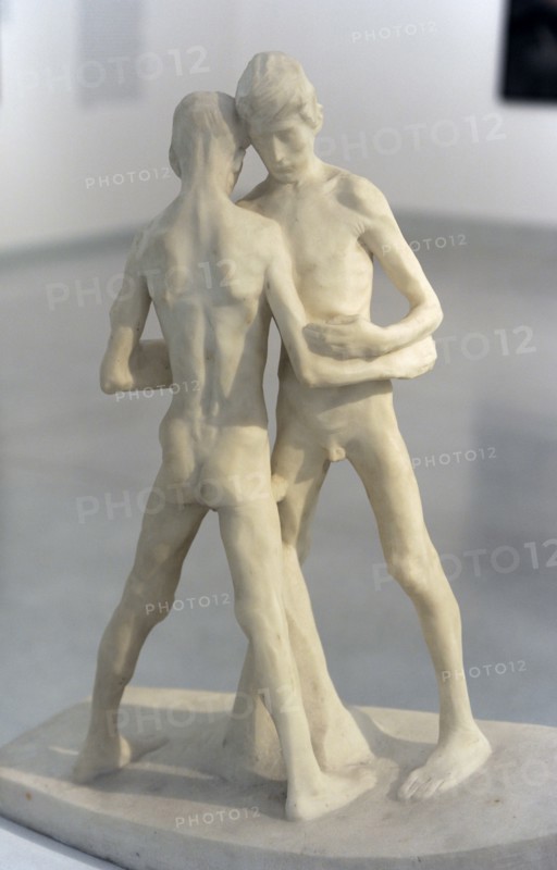 Solidarity, sculpture designed for the memorial Jean Volders in Ghent, 1898