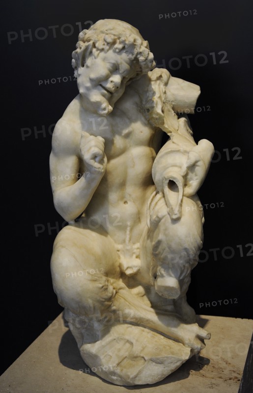 Statue of Pan, God of the shepherds and flocks
