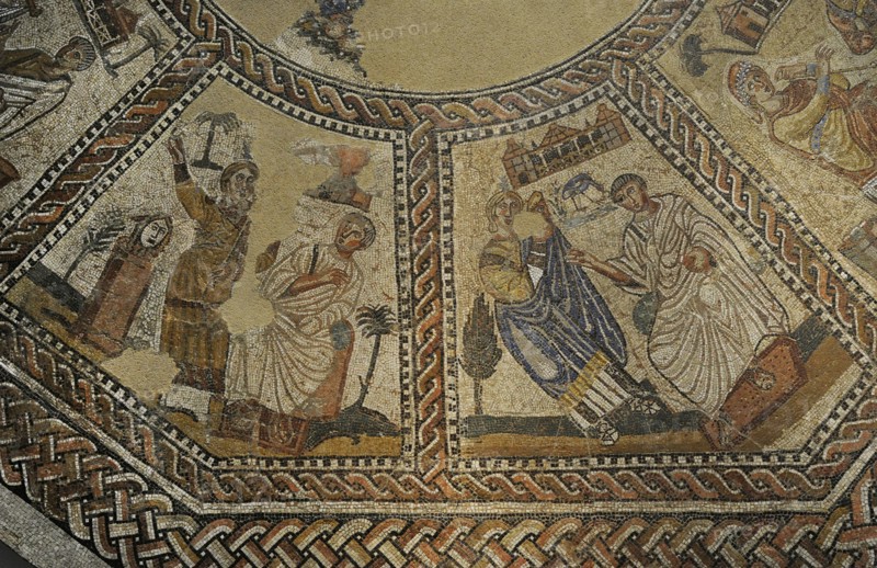 Mosaic of the Nine Muses