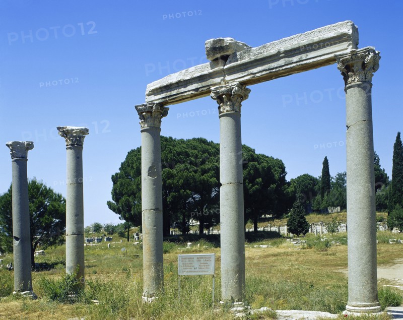Remains of the commercial Agora
