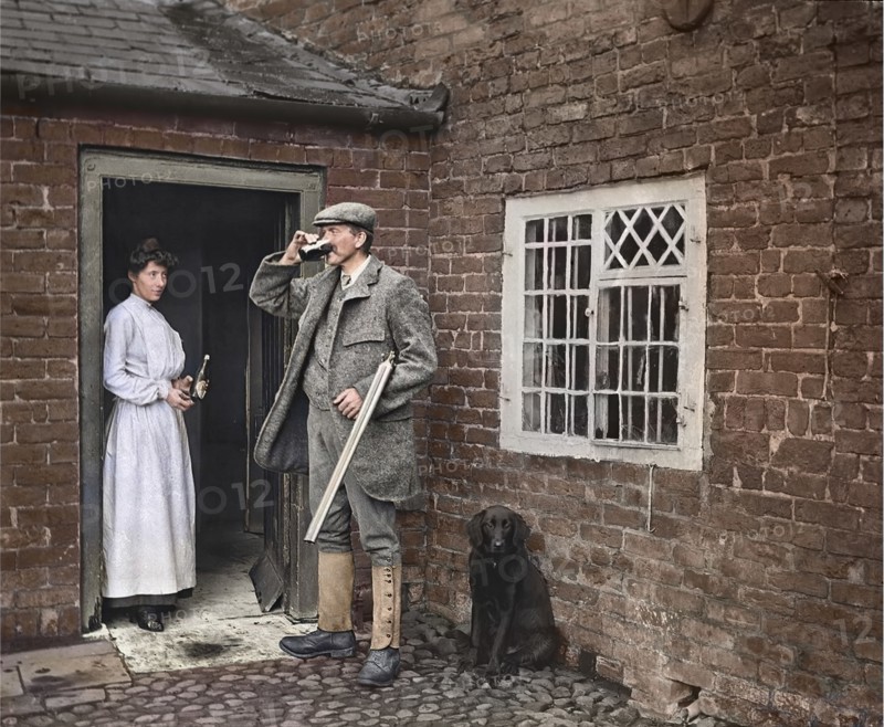 Magic Lantern slide circa 1880