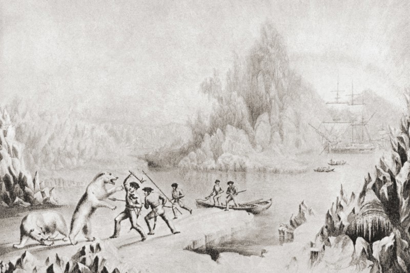 A relief party in search of Sir Jon Franklin